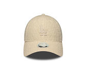 Womens Cap New Era - MLB Winter Borg Teddy 9FORTY M-CROWN - LA Dodgers - Cream