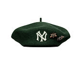 Beret New Era - MLB IMAGE DROP Retro Pin Beret - NY Yankees - Green