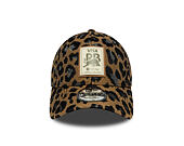 Womens Cap New Era - F1 Leopard 9FORTY - Visa Cash App RB - Brown