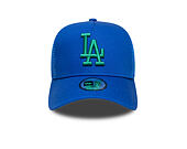 Kids Cap New Era - MLB Essential 9FORTY A-Frame Trucker - LA Dodgers - Blue / Green