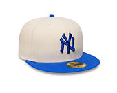 Cap New Era - MLB Essential 59FIFTY - NY Yankees - Cream / Blue