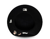 Beret New Era - MLB IMAGE DROP Retro Pin Beret - NY Yankees - Black
