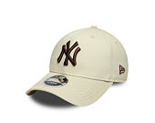 Cap New Era - MLB 9FORTY M-CROWN - NY Yankees - Stone / Deep Auburn