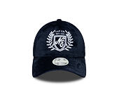 Womens Cap New Era - Branded Velour 9FORTY M-CROWN A-Frame Trucker - Navy
