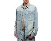 Denim Shirt Karl Kani - Og K Western Denim Overshirt - Blue
