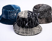 Bucket Hat Kangol - TRENDS PACK - Denim Mashup Bucket - Black Topstitch