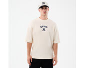 Tee New Era - MLB Waffle Box Tee - NY Yankees - Off White