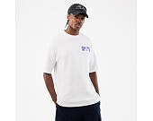 Tee New Era - Branded PIzza Time Graphic Oversized Tee - White