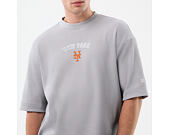 Tee New Era - MLB Waffle Box Tee - NY Mets - Grey
