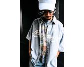 Shirt Ed Hardy - Mens Eagle And Stars Relaxed Denim Shirt - Bleach