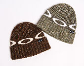 Beanie Oakley - W. Ellipse Ribbed Beanie - Dark Umber