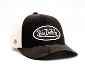 Cap Von Dutch - Baseball - Corduroy Patch Premium - Brown