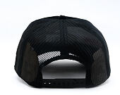 Womens Cap Von Dutch - Baseball - Velvet Rhinestone Logo - Black