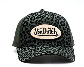 Womens Cap Von Dutch - Baseball - Velvet Print Embroidery - Camo