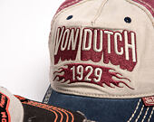 Cap Von Dutch - Baseball - Embroidery - Red / Navy
