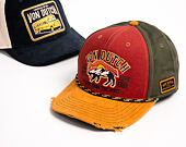 Cap Von Dutch - Semi Curve - Embroidery Premium - Red / Green