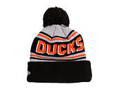 Beanie New Era - NHL Evergreen Wordmark Pom Medium Knit - Anaheim Ducks - Team Color