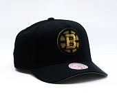 Cap Mitchell & Ness - NHL Black And Gold Pro Snapback - Boston Bruins - Black