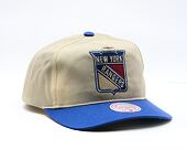 Cap Mitchell & Ness - NHL Retro Roots Deadstock Vntg - New York Rangers - Cream
