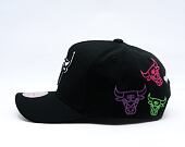 Cap Mitchell & Ness - NBA 404 Club Neon Pro Snapback - Chicago Bulls - Black