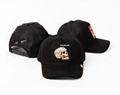 Cap Goorin - Suede Cancelled Skull Trucker - Black