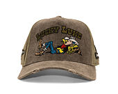 Cap Capslab - Lucky Luke A-Frame - Bullet Holes Distressed - Olive
