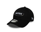 Cap New Era - Branded Gem Patch Distress 9FORTY - Black