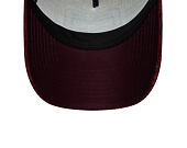 Cap New Era - Branded Cord Visor 9FORTY A-Frame Trucker - Maroon / Stone