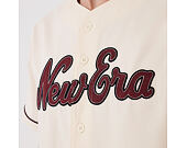 Tee New Era - Branded Straight Hem Jersey - Off White