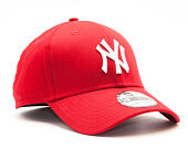 New Era League Basic New York Yankees Scarlet 39THIRTY Stretchfit Cap
