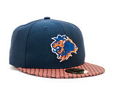 New Era 59FIFTY Prague Lions Honeycomb Navy Cap