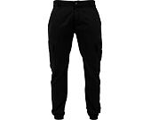 Urban Classics TB1435 Washed Cargo Twill Jogging Pants Black