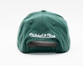 Mitchell & Ness Pinscript Redline Snapback Branded Dark Green Cap