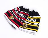 '47 Brand NHL Chicago Blackhawks Rockhill Cuff Knit Black Winter Beanie