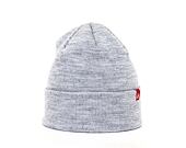 éS Block Beanie Grey Heather