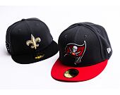 New Era 59FIFTY NFL Official Team Colors Tampa Bay Buccaneers Grey Cap