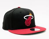 New Era 9FIFTY NBA Team Arch Miami Heat Snapback Team Color Cap