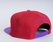 Mitchell & Ness Toronto Raptors Sharktooth Snapback HWC Red / Purple Cap