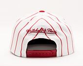 Mitchell & Ness NBA Retro Pinstripe Snapback Hwc Atlanta Hawks White Cap