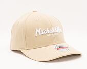 Mitchell & Ness Pinscript Classic Red Branded Wheat Cap