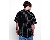 Karl Kani 6030153 Small Signature Pinstripe Tee Black/White T-Shirt