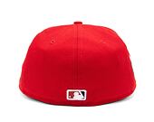 Kšiltovka Adam Wave New Era 59FIFTY MLB Authentic Performance Washington Nationals Fitted Team Color