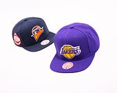 Kšiltovka Mitchell & Ness NBA Conference Patch Snapback Los Angeles Lakers Purple