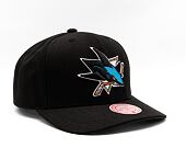 Kšiltovka Mitchell & Ness - Team Ground 2.0 Pro Snapback - San Jose Sharks - Black