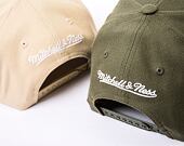 Kšiltovka Mitchell & Ness - Branded Pinscript Classic Red - Olive