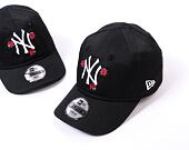 Dětská Kšiltovka New Era 9FORTY Kids MLB Outdoor New York Yankees Black / White