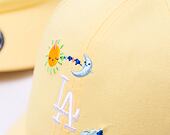 Dětská Kšiltovka New Era 9FORTY Kids MLB Starry Los Angeles Dodgers Soft Yellow