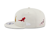 Kšiltovka New Era 9FIFTY MLB Koi Fish New York Yankees Stone / Optic White