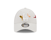 Kšiltovka New Era 9FORTY MLB Koi Fish Los Angeles Dodgers Stone / Optic White