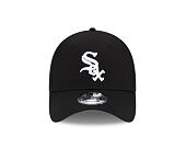 Kšiltovka New Era 9FORTY MLB Team Side Patch Chicago White Sox Black / Optic White